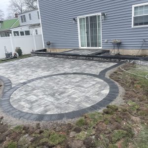 Jamaica Plain Interlock Paver Patio